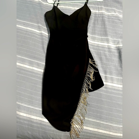Dillards black homecoming dress